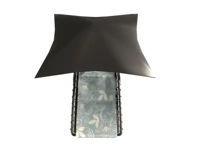 Lounge Chair Low-poly 3D model