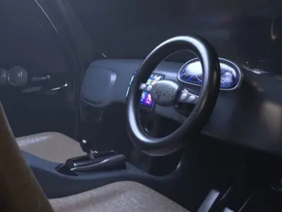 car cartoon 3D model