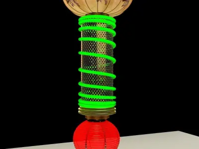 Chinese lantern 3D model 29