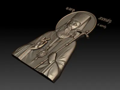 Saint Luke 3D model