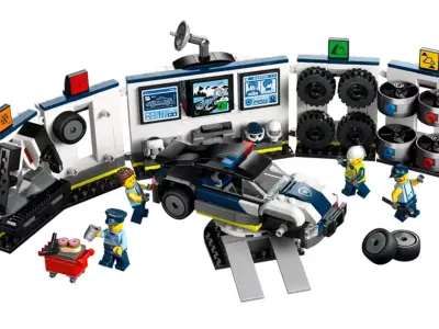 TwindBricks3D - 60457 Custom Police Car Garage 3D print model