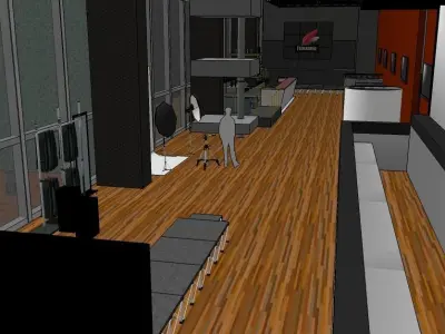 Celavi Bangkok Sky Bar 3D model