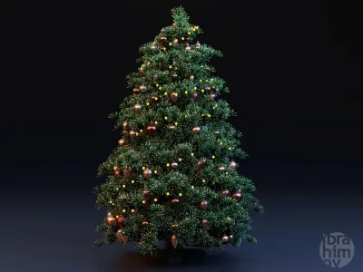 Christmas tree 3D model 42