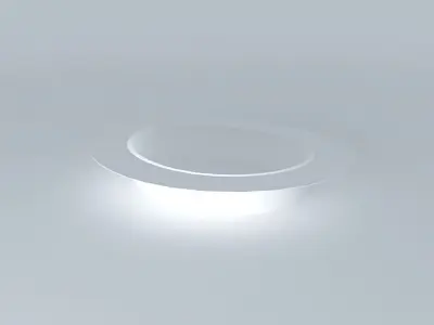 Pool light with circular shape Free 3D model