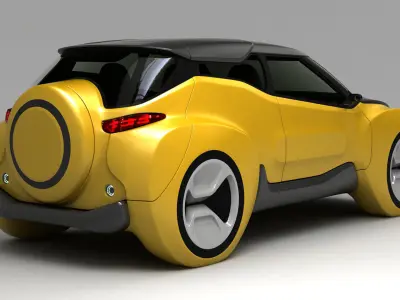 Mammoth SUV - 1 3D model