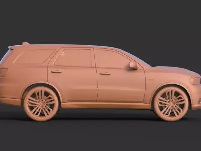 Dodge Durango SRT8 3D print model