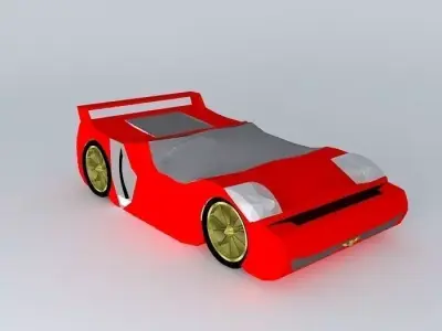 Lightning sports car Free 3D model