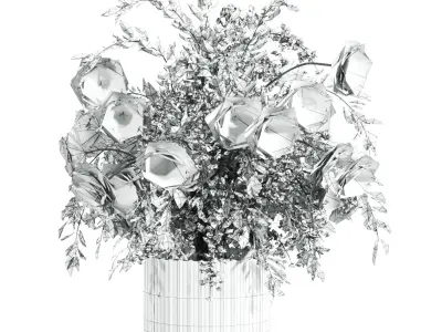 bouquet 3D model 15