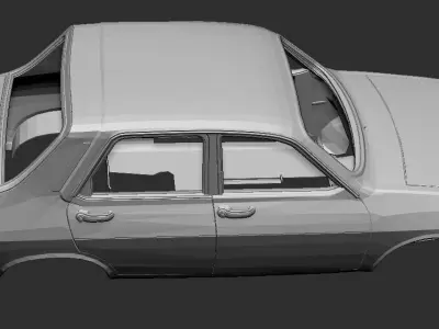 Renault 12 3D print model