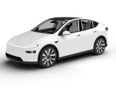 Tesla Model Y 2025 3d model 3D model