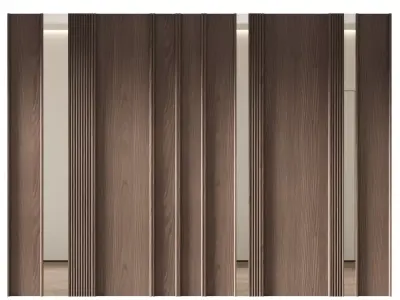  Decorative V69 Wall Panels 3D model