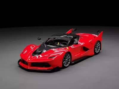 Ferrari FXXK 3D model