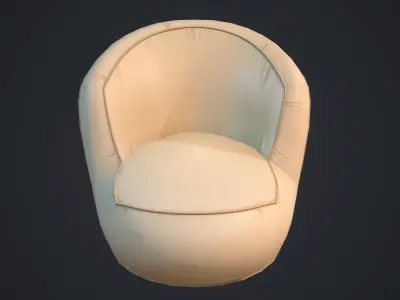Bean bag chair BPR 3D model