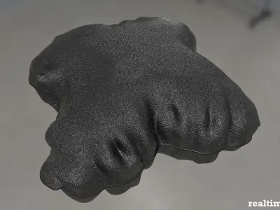 Star Shaped Pillow 3D model