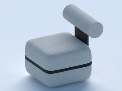 Single Sofa 3D model
