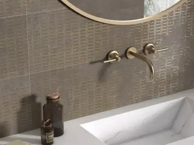 Brass Script Glaze Texture