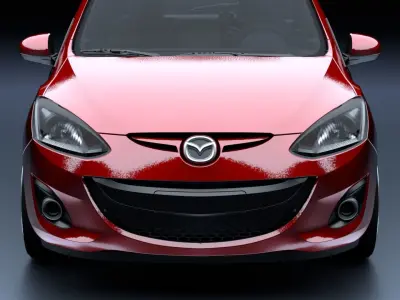 Mazda 2 2011 3D model
