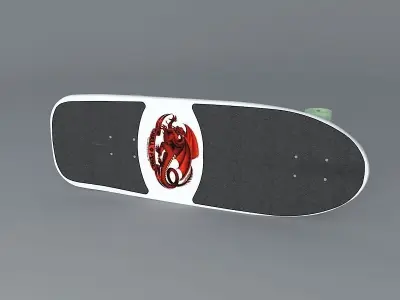 Tony Hawk Iron Cross complete skateboard Free 3D model