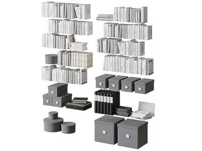 Books BLENDER 3D Model Cycles 3D model