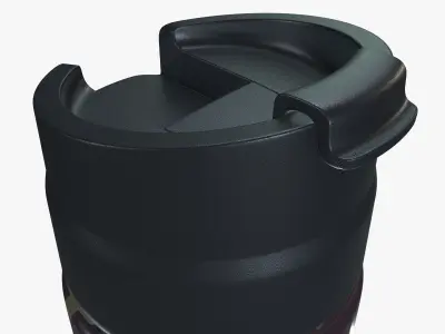 Water bottle 3D model