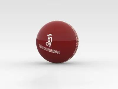 Cricket Ball  3D model
