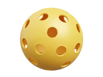 Paddle Ball 3D model