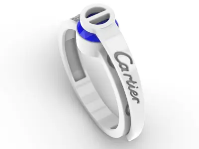 Jewelry Diamond Ring Model RG79 Free 3D print model