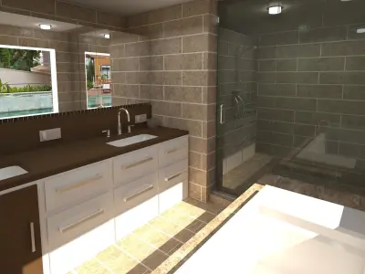 Bathroom 23 3D model