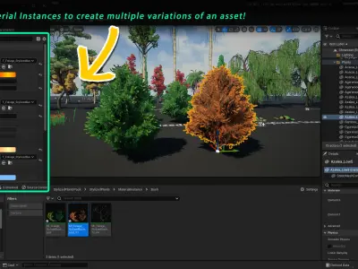 HighQuality Stylized Plants Pack Gameready Low-poly 3D model