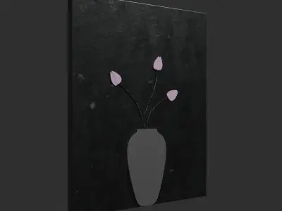 abstract portrait  3D model