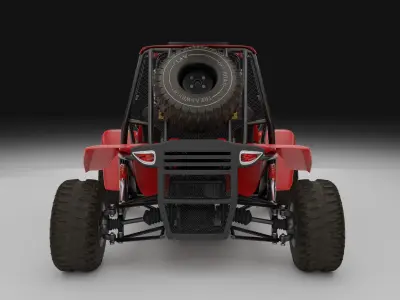 Off Road Go Kart 3D model
