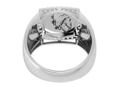 American Indian Ring 4088 3D print model
