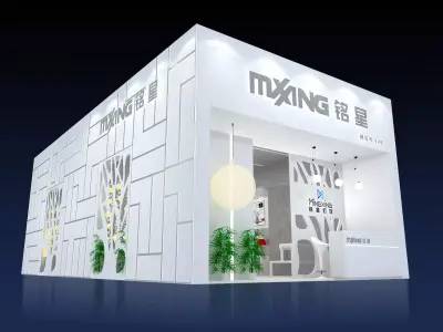 Exhibition - Area - 12X6-3DMAX2010-01 3D model