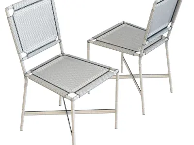 Crate and Barrel - Laredo Dining Chair 3D model