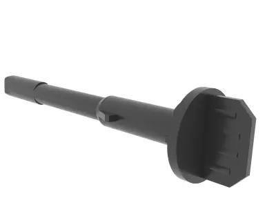 VOLVO V40 MK2 HEADLIGHT ANCHORAGE 31383457 3D print model