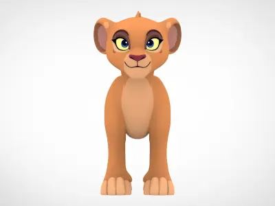 Zuri Cub 3D model