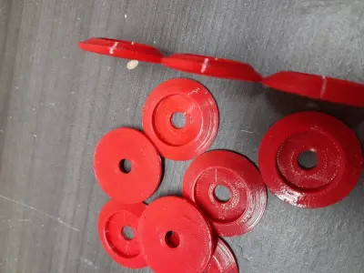 Sheet Metal Body Tools and Washer  3D print model