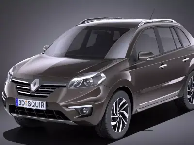 Renault Koleos 2016 VRAY 3D model