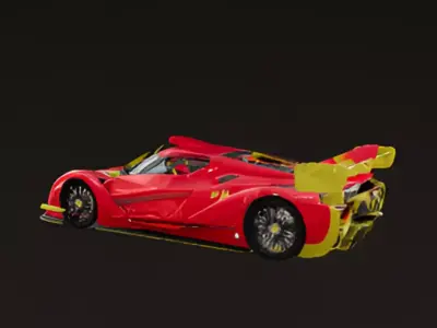 Apollo Project EVO Hypercar 3D model