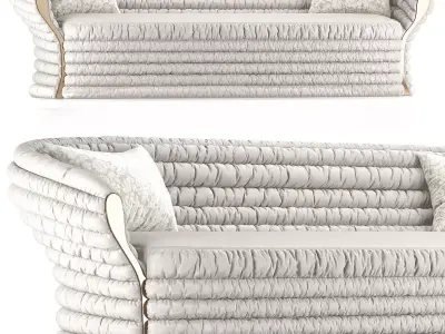 CORNELIO CAPPELLINI SOFA Low-poly 3D model