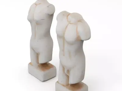 Greek sculpture 3D model