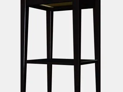 HEMNES Bedside table 2 Low-poly 3D model