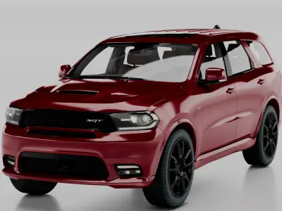 Dodge Durango 2018 3D print model