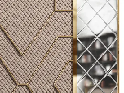Panel 3D model 10