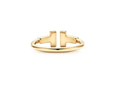 Tiffany Ring T Jewelry Gold HK-071 3D print model