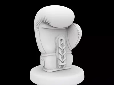 Boxing Glove Figurine 3D Print Model 3D print model
