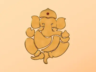 Lord Ganesh - Idol 3D model