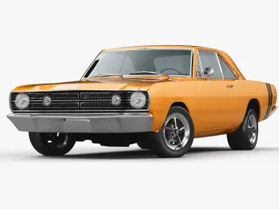  Dodge Dart 1968 3D model