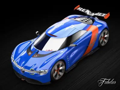 Renault Alpine A110-50 3D model
