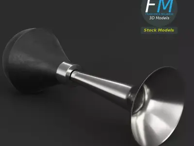 Vehicle horn 3D model